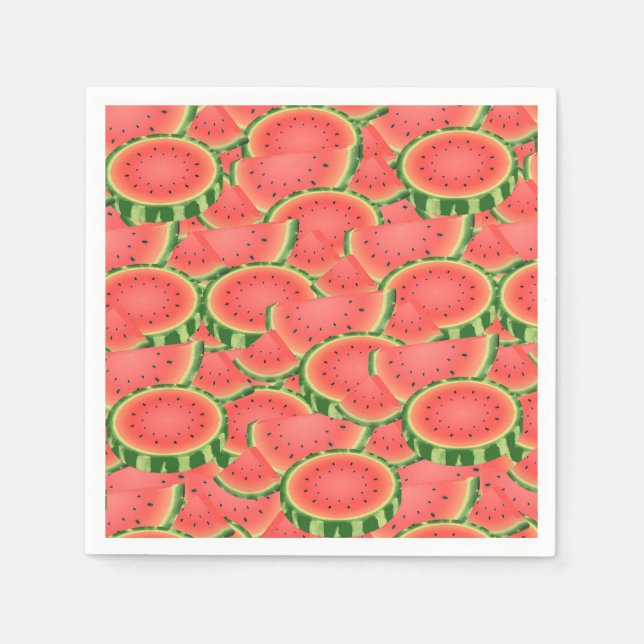 Guardanapo De Papel Watemelon Pattern (Frente)