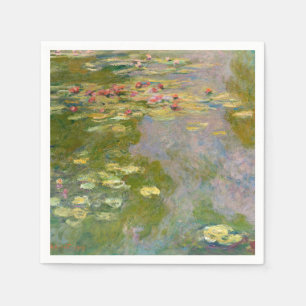 Guardanapo De Papel Water Lillies por Claude Monet