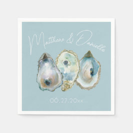 Guardanapo De Papel Watercolor Oyster 