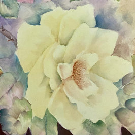 Guardanapo De Papel Wedding Cocktail Napkins | Lemon Rose Floral 