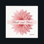 Guardanapo De Papel Wedding Floral<br><div class="desc">Os guardanapos de casamento de papel elegante são perfeitos para um casamento moderno e elegante. A design é caracterizada pela elegância e simplicidade. Personalize guardanapos com os nomes da noiva e do noivo. Esses guardanapos podem ser usados em casamentos,  festas jantes,  festas de noivado e muito mais!</div>