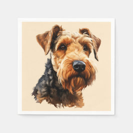 Guardanapo De Papel Welsh Terrier