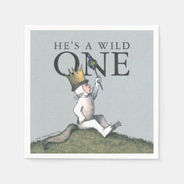 Guardanapo De Papel Where the Wild Things Are 1st Birthday