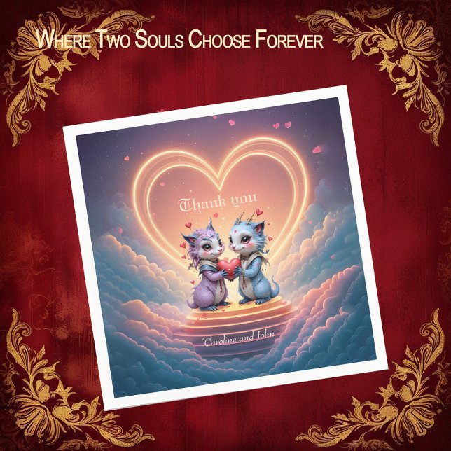 Guardanapo De Papel Where Two Souls Choose Forever  (Criador carregado)