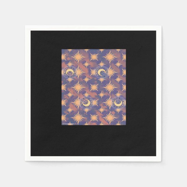 Guardanapo De Papel Whimsigoth Wallpaper Classic (Frente)