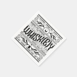 Guardanapo De Papel Whiskey / Whisky Napkin