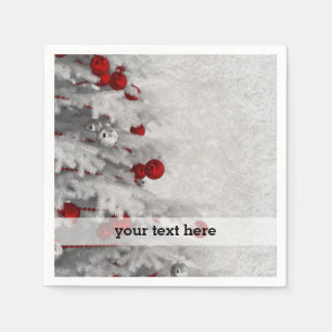 Guardanapo De Papel White Christmas