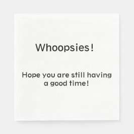 Guardanapo De Papel Whoopsies!