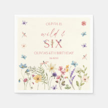 Wild and Six Wildflower 6th Birthday Party