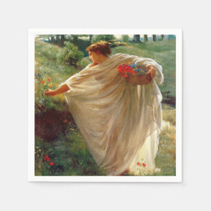 Guardanapo De Papel Wild Blossoms (por Edward Poynter)