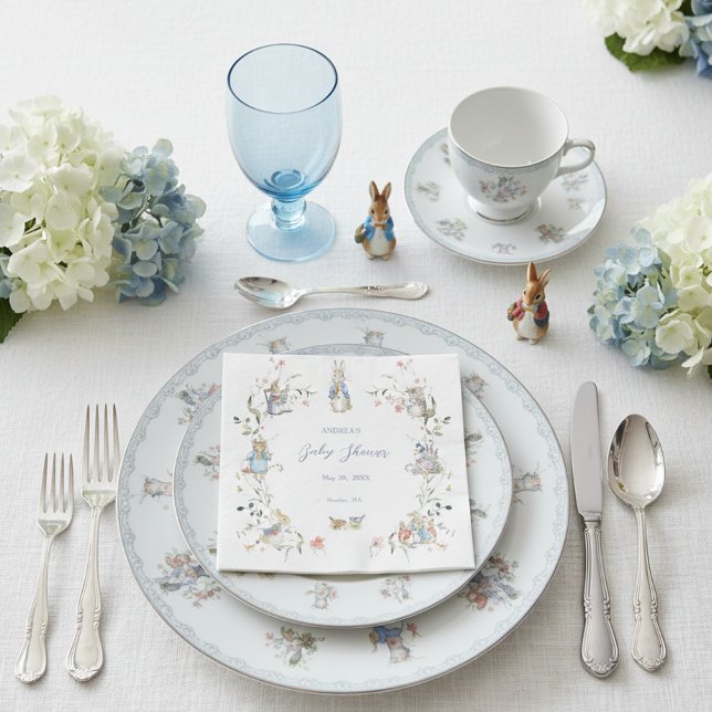 Guardanapo De Papel Wildflower Peter the Rabbit Paper Napkin (Criador carregado)