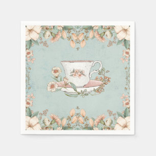 Guardanapo De Papel Wildflower Tea Party Napkins