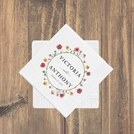 Guardanapo De Papel Wildflower Wedkins