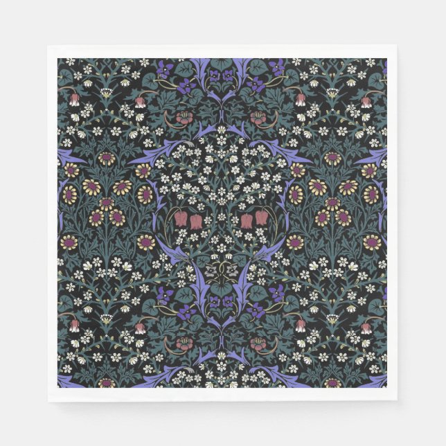 Guardanapo De Papel William Morris Blackthorn Victorian Wallpaper (Frente)