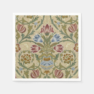 Guardanapo De Papel William Morris Brocade Floral Wallpaper Padrão