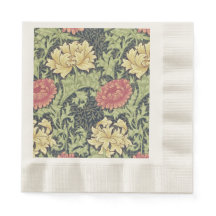 William Morris Chrysanthemum Vintage Arte Floral
