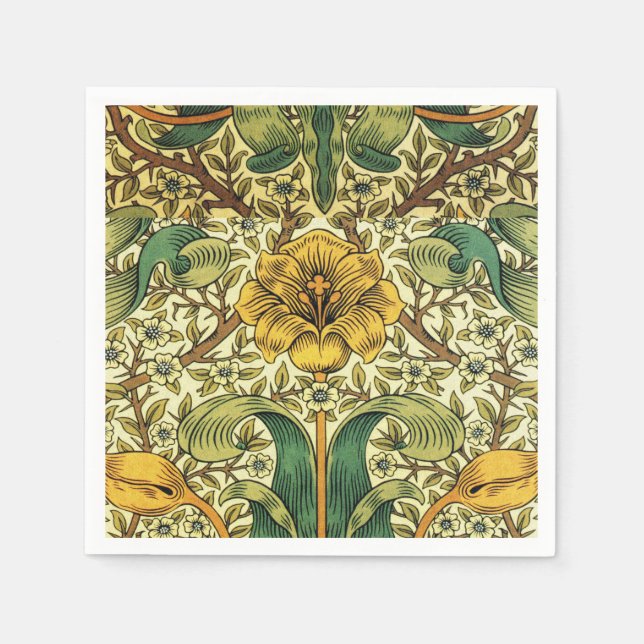 Guardanapo De Papel William Morris Classic Floral (Frente)