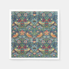 Guardanapo De Papel William Morris - Ladrão de Morango