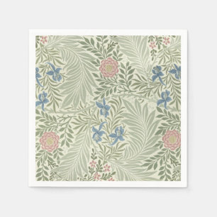 Guardanapo De Papel William Morris Larkspur Floral Wallpaper