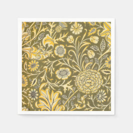 Guardanapo De Papel William Morris O Design De Cherwell Para Velveteen