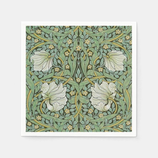 Guardanapo De Papel William Morris - Pimpernel (Frente)