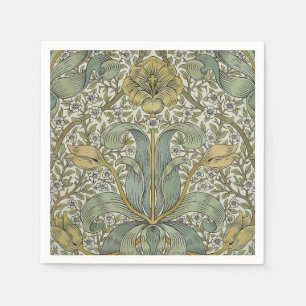 Guardanapo De Papel William Morris Primavera Thicket Classic Pattern