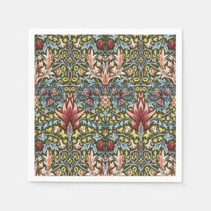 Guardanapo De Papel William Morris Snakeshead Padrão Floral