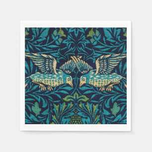 Guardanapo De Papel William Morris - Vintage Floral Birds