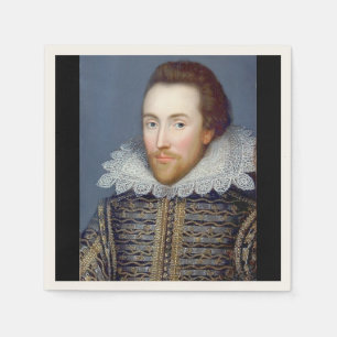 Guardanapo De Papel William Shakespeare Tema Paper Napkins