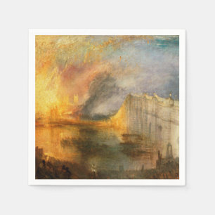Guardanapo De Papel William Turner - The Burning of the Parliament