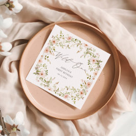 Guardanapo De Papel WilRosa Kids Primeiro Aniversário