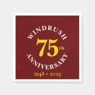Guardanapo De Papel Windrush Generation 75th Anniversário Paper