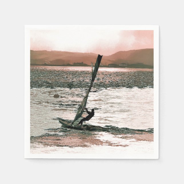 GUARDANAPO DE PAPEL WINDSURFING (Frente)