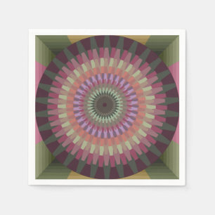 Guardanapo De Papel Winter Dahlia in Warm Mued Colors - Alt