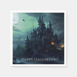 Guardanapo De Papel Witches Castle Halloween