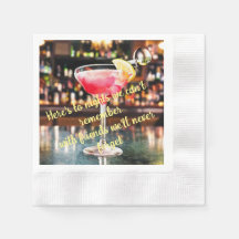 Witmo Cosmo Cocktail Napkins