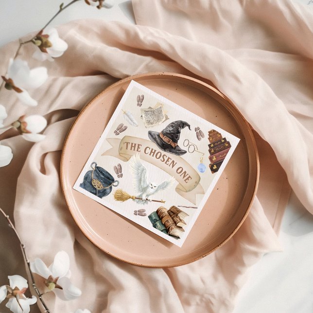 Guardanapo De Papel Wizard Party Napkin (Criador carregado)