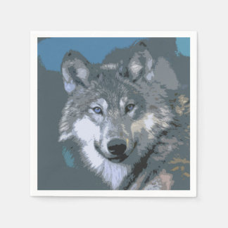 Guardanapo De Papel Wolf 033