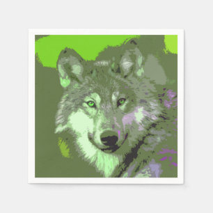 Guardanapo De Papel Wolf 047