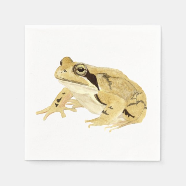 Guardanapo De Papel Wood Frog (Frente)