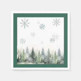 Guardanapo De Papel Woodland Winter ONE Derland Paper Napkin