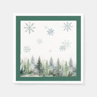 Guardanapo De Papel Woodland Winter ONE Derland Paper Napkin