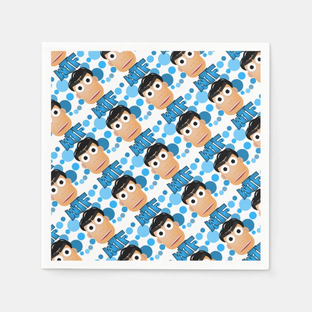 GUARDANAPO DE PAPEL WTF (Frente)