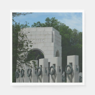 Guardanapo De Papel WWII Memorial Wredies II em Washington DC