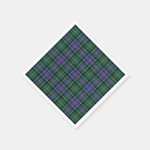 Guardanapo De Papel Xadrez de Tartan do tanoeiro do clã