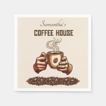Xícara de Café Vintage Marca de Café Personalizada