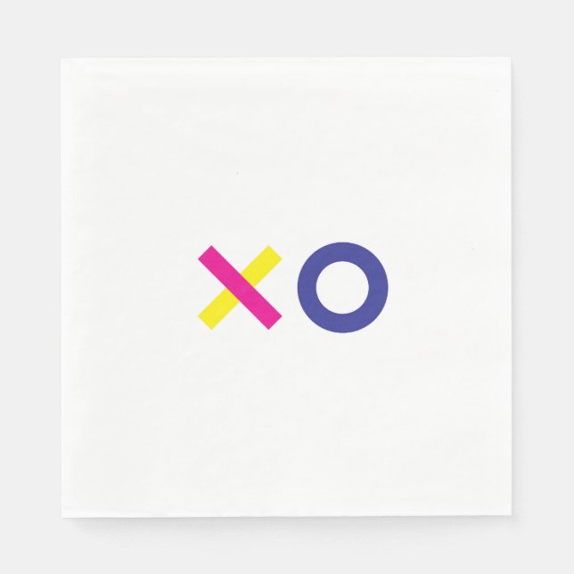 Guardanapo De Papel XO Paper Napkin (Frente)