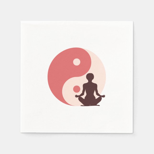 Guardanapo De Papel Yoga (Frente)