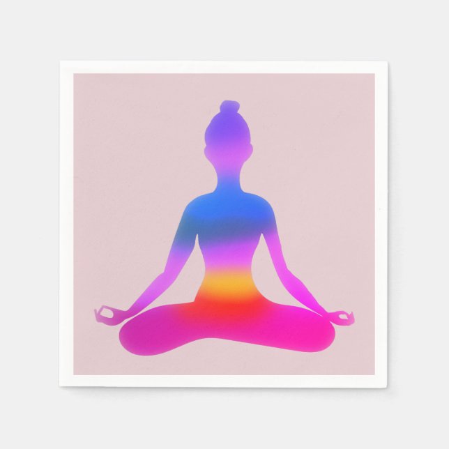 Guardanapo De Papel Yoga Cocktail Paper Napkins (Frente)