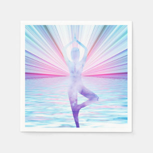 Guardanapo De Papel Yoga Meditation Namaste Party ou evento especial